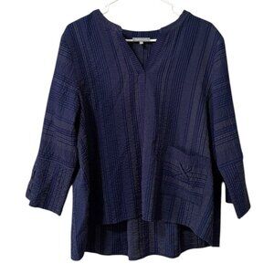 Habitat Clothes To live In Long Sleeve Tunic Top Front Pocket Women Size Medium